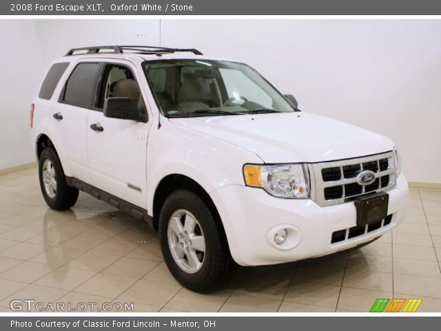 2008 Ford Escape XLT in Oxford White