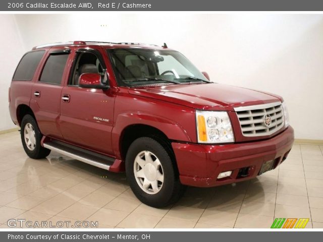 2006 Cadillac Escalade AWD in Red E