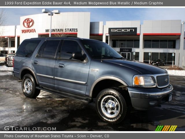 1999 Ford Expedition Eddie Bauer 4x4 in Medium Wedgewood Blue Metallic