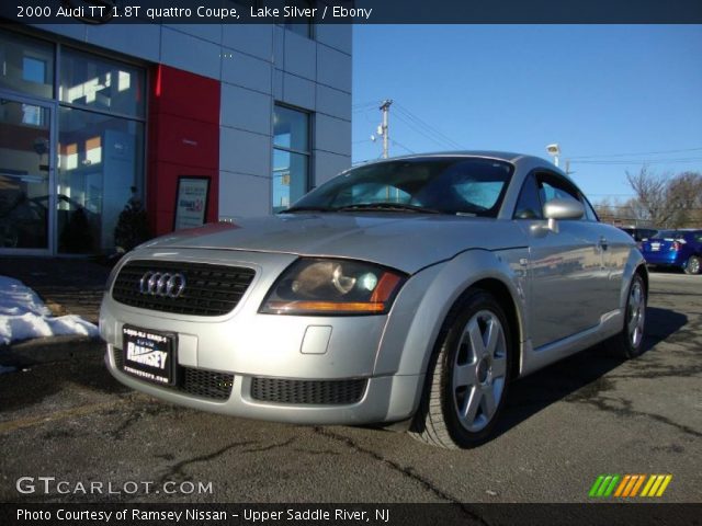 2000 Audi TT 1.8T quattro Coupe in Lake Silver