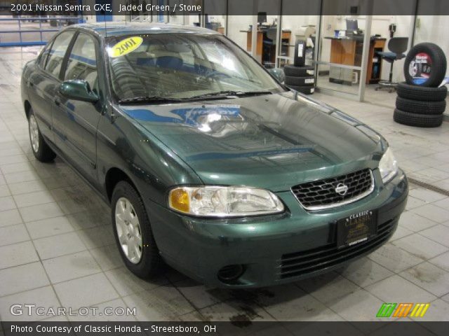 2001 Nissan Sentra GXE in Jaded Green