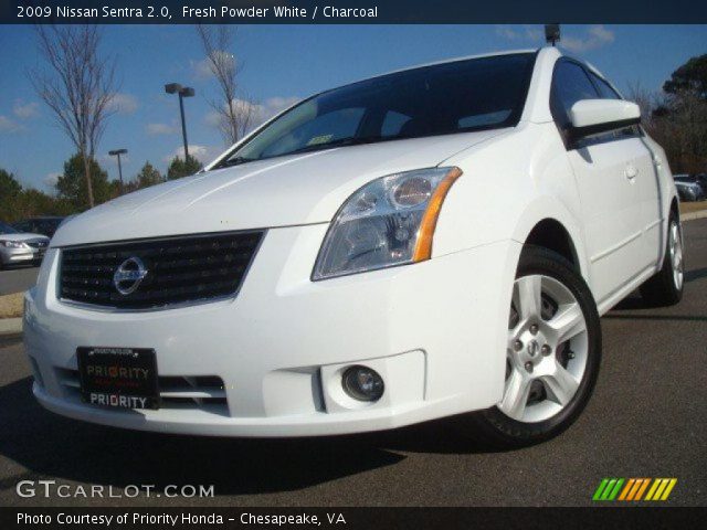 2009 Nissan Sentra 2.0 in Fresh Powder White