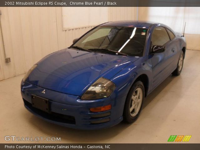 2002 Mitsubishi Eclipse RS Coupe in Chrome Blue Pearl