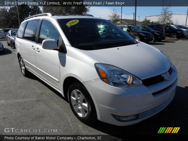 2004 Toyota Sienna XLE Limited in Arctic Frost White Pearl