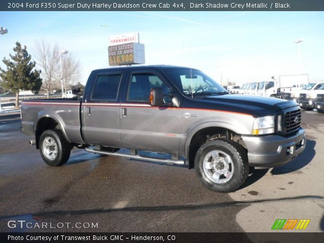 2004 Ford F350 Super Duty Harley Davidson Crew Cab 4x4 in Dark Shadow Grey Metallic