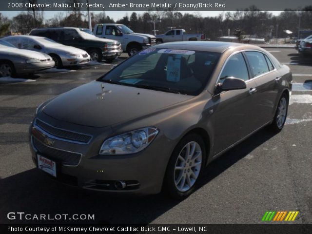2008 Chevrolet Malibu LTZ Sedan in Amber Bronze Metallic