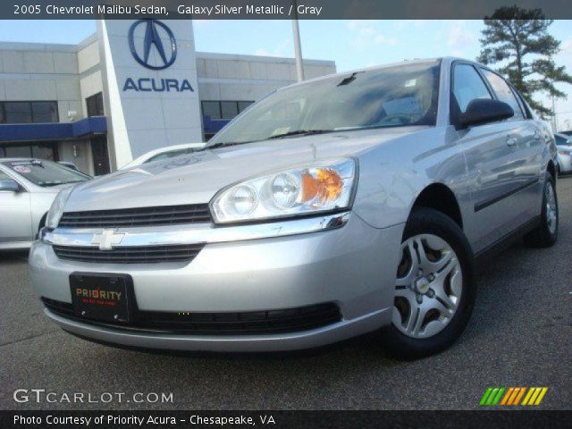 2005 Chevrolet Malibu Sedan in Galaxy Silver Metallic