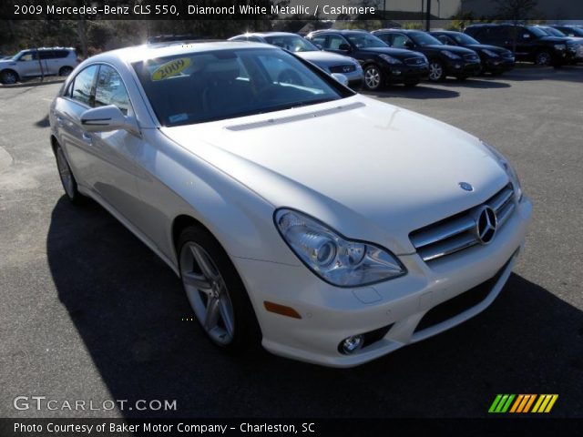 2009 Mercedes-Benz CLS 550 in Diamond White Metallic