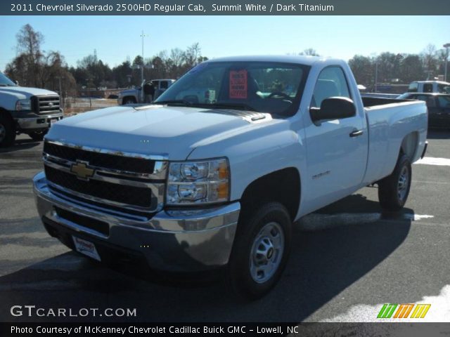 2011 Chevrolet Silverado 2500HD Regular Cab in Summit White