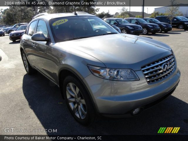 2004 Infiniti FX 45 AWD in Diamond Graphite Gray Metallic