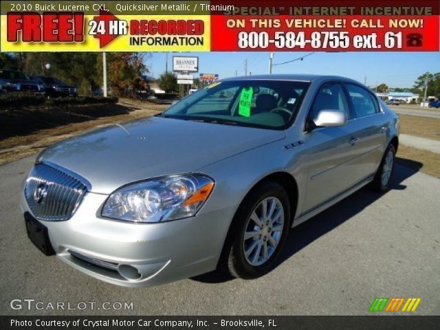 2010 Buick Lucerne CXL in Quicksilver Metallic