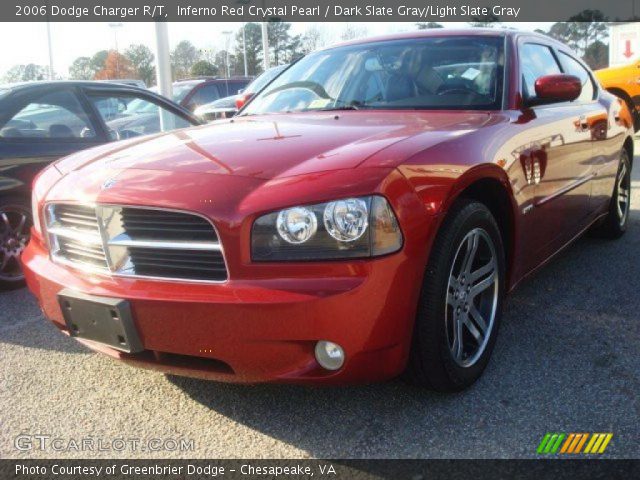 2006 Dodge Charger R/T in Inferno Red Crystal Pearl