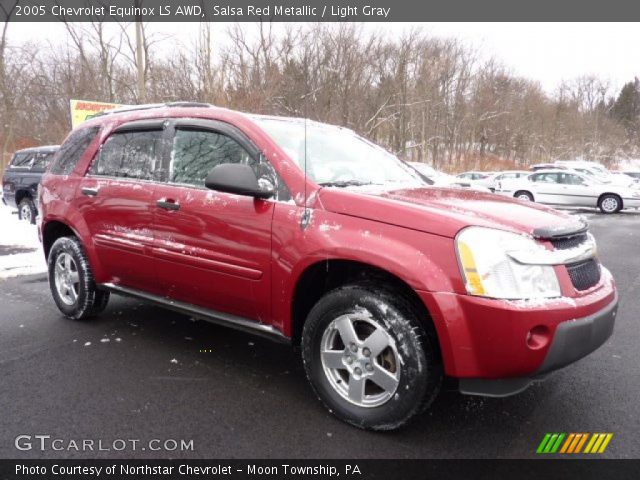 2005 Chevrolet Equinox LS AWD in Salsa Red Metallic