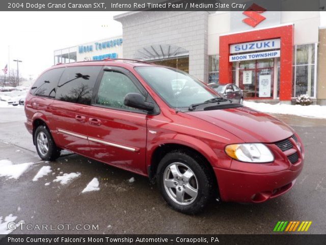 2004 Dodge Grand Caravan SXT in Inferno Red Tinted Pearl