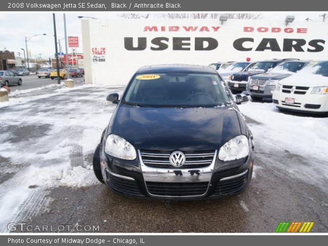 2008 Volkswagen Jetta SE Sedan in Black