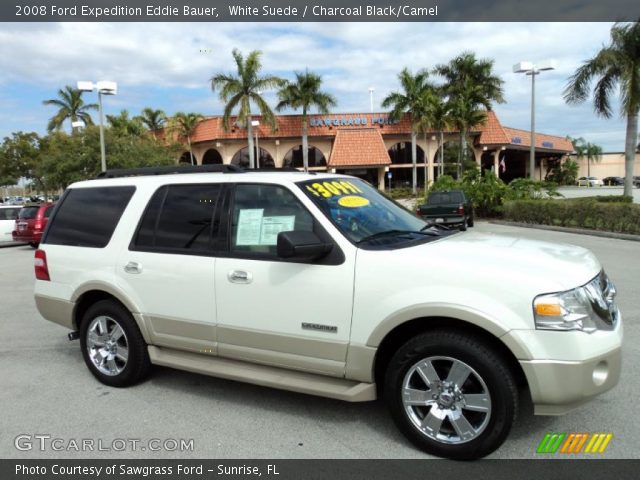 2008 Ford Expedition Eddie Bauer in White Suede