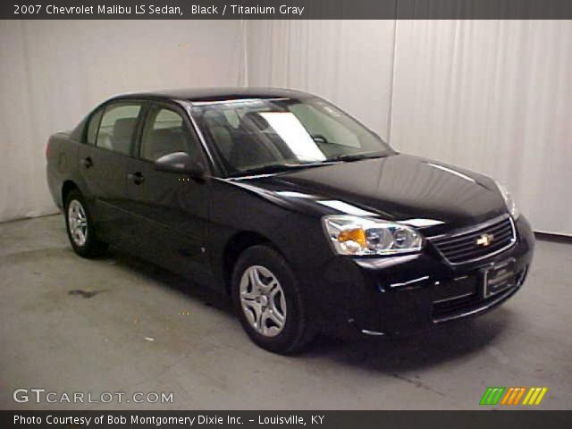2007 Chevrolet Malibu LS Sedan in Black