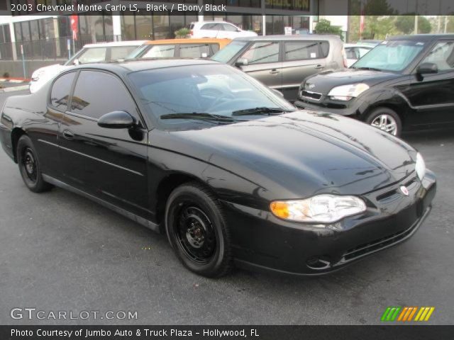 2003 Chevrolet Monte Carlo LS in Black