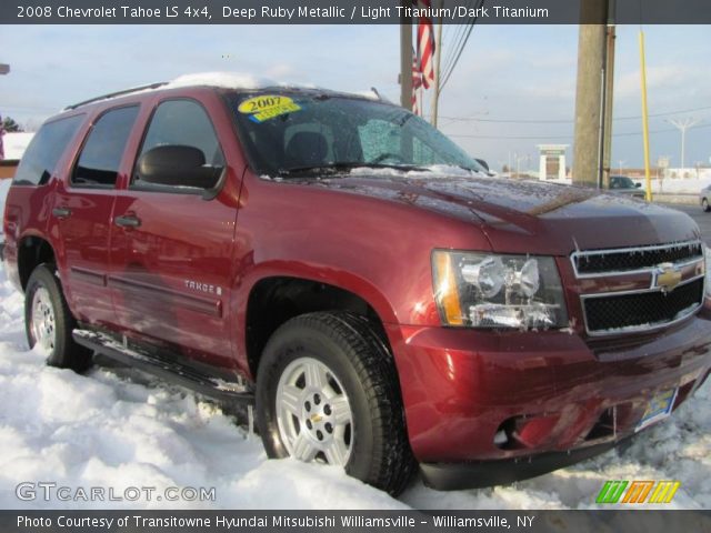 2008 Chevrolet Tahoe LS 4x4 in Deep Ruby Metallic