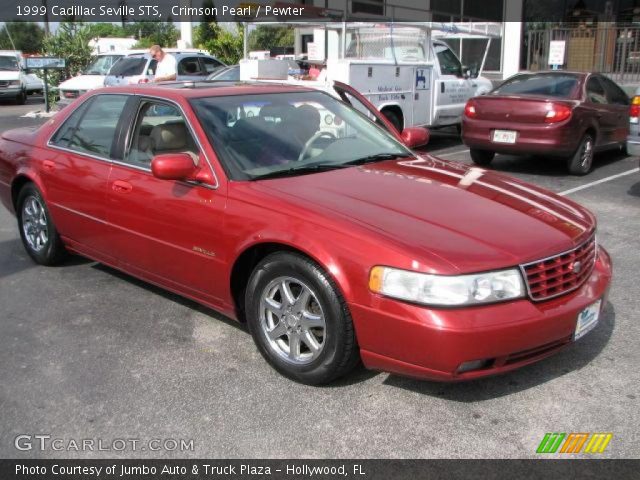 1999 Cadillac Seville STS in Crimson Pearl