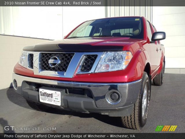 2010 Nissan Frontier SE Crew Cab 4x4 in Red Brick