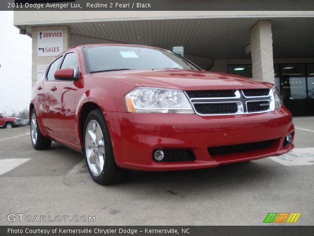 2011 Dodge Avenger Lux in Redline 2 Pearl