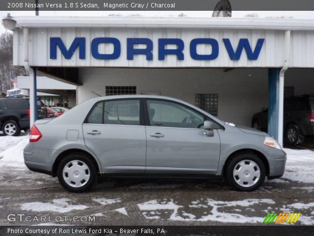 2008 Nissan Versa 1.8 S Sedan in Magnetic Gray
