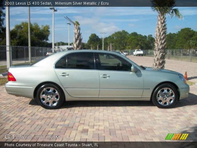 2003 Lexus LS 430 Sedan in Millenium Silver Metallic