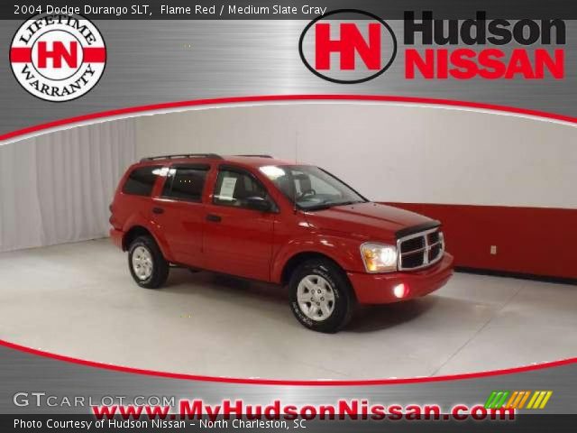 2004 Dodge Durango SLT in Flame Red