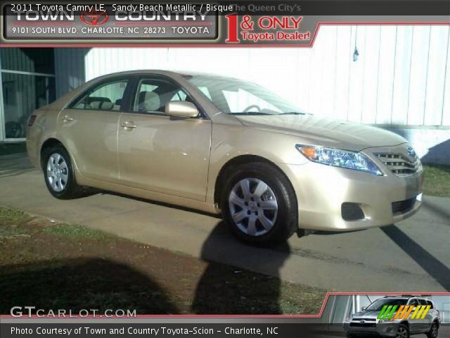 2011 Toyota Camry LE in Sandy Beach Metallic