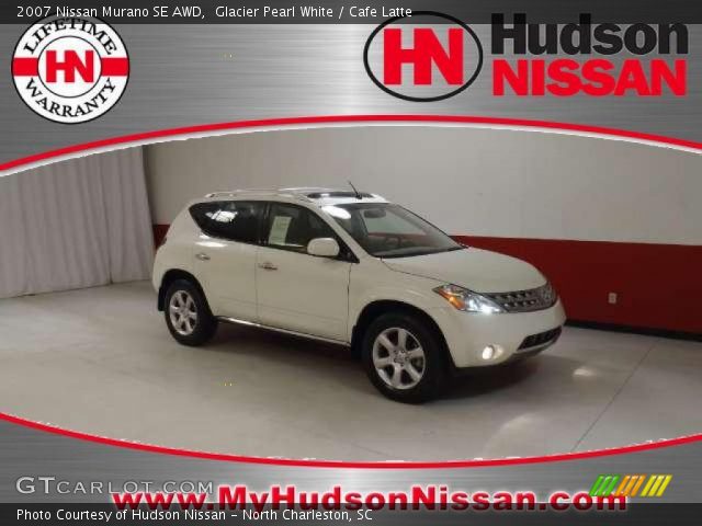 2007 Nissan Murano SE AWD in Glacier Pearl White