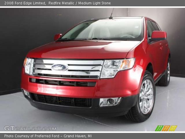 2008 Ford Edge Limited in Redfire Metallic