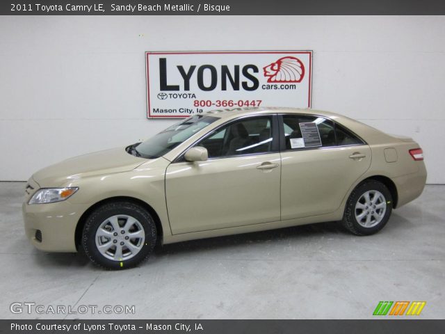2011 Toyota Camry LE in Sandy Beach Metallic