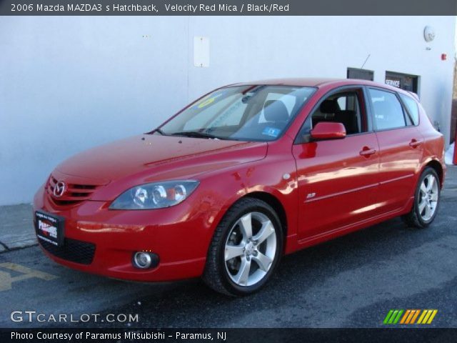2006 Mazda MAZDA3 s Hatchback in Velocity Red Mica