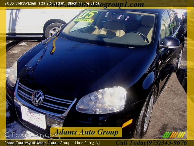 2005 Volkswagen Jetta 2.5 Sedan in Black