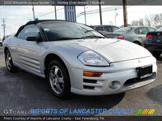 2003 Mitsubishi Eclipse Spyder GS in Sterling Silver Metallic