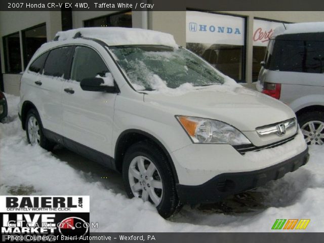 2007 Honda CR-V EX 4WD in Taffeta White