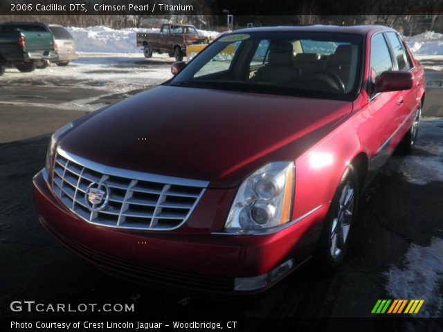 2006 Cadillac DTS  in Crimson Pearl