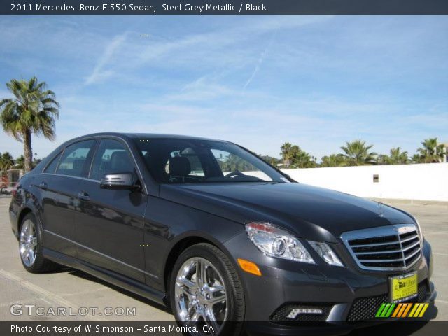 2011 Mercedes-Benz E 550 Sedan in Steel Grey Metallic