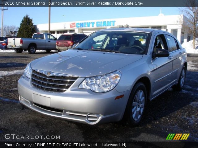 2010 Chrysler Sebring Touring Sedan in Bright Silver Metallic