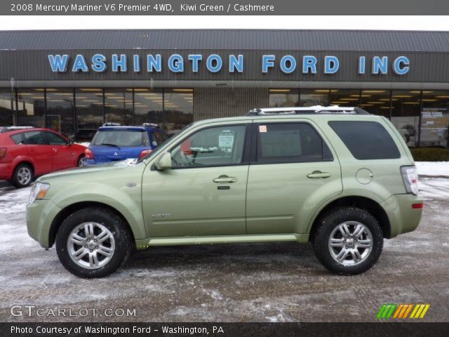 2008 Mercury Mariner V6 Premier 4WD in Kiwi Green