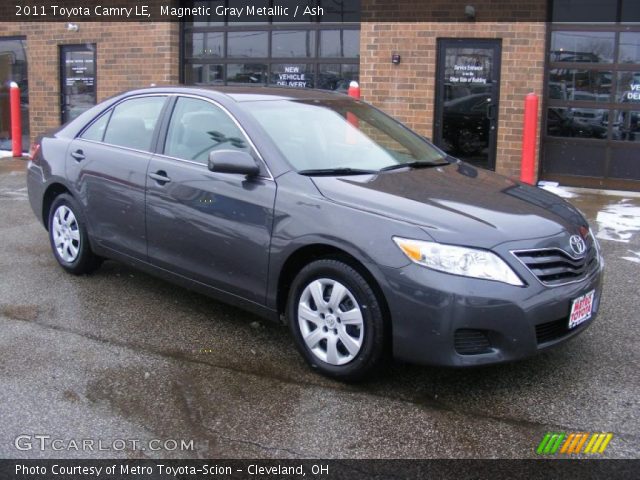 2011 Toyota Camry LE in Magnetic Gray Metallic