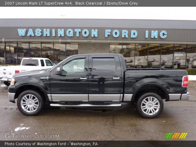 2007 Lincoln Mark LT SuperCrew 4x4 in Black Clearcoat