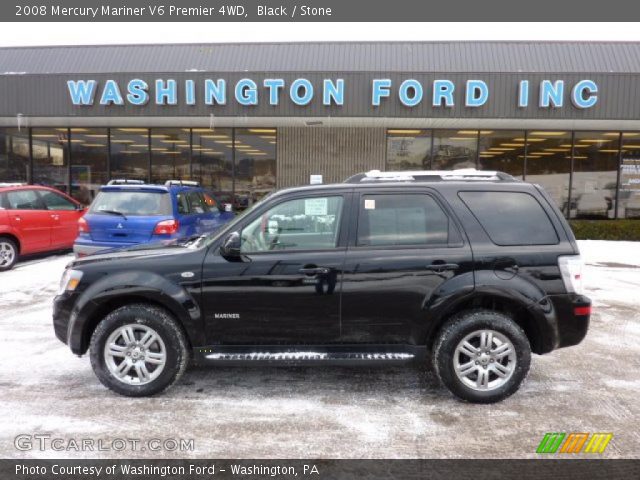 2008 Mercury Mariner V6 Premier 4WD in Black