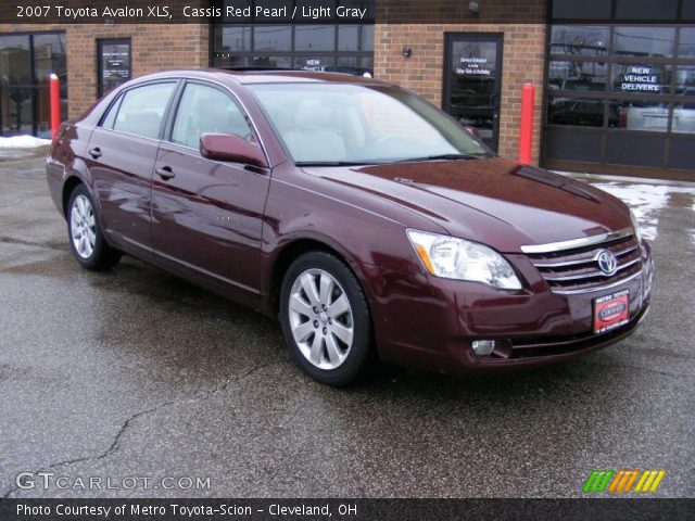 2007 Toyota Avalon XLS in Cassis Red Pearl