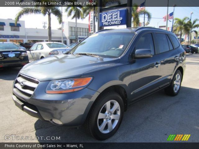 2008 Hyundai Santa Fe Limited in Slate Blue