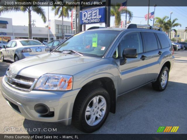 2008 Mitsubishi Endeavor LS AWD in Platinum Pearl