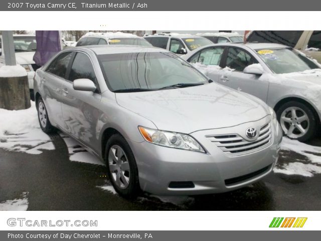 2007 Toyota Camry CE in Titanium Metallic