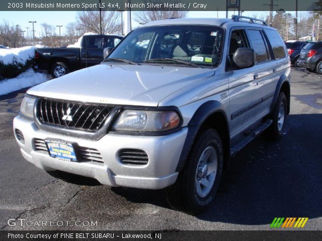 2003 Mitsubishi Montero Sport LS 4x4 in Munich Silver Metallic