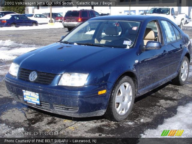 2001 Volkswagen Jetta GLX VR6 Sedan in Galactic Blue